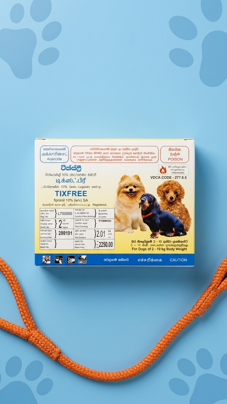 Tixfree Spot-On for Dogs ( 2 – 10kg)