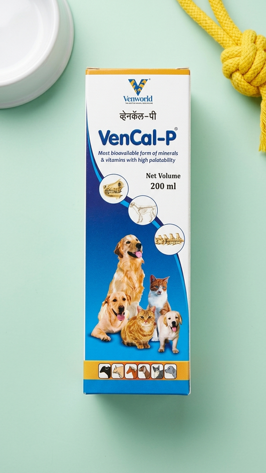Venworld Vencal-P Calcium & Phosphorus Syrup - 200ml
