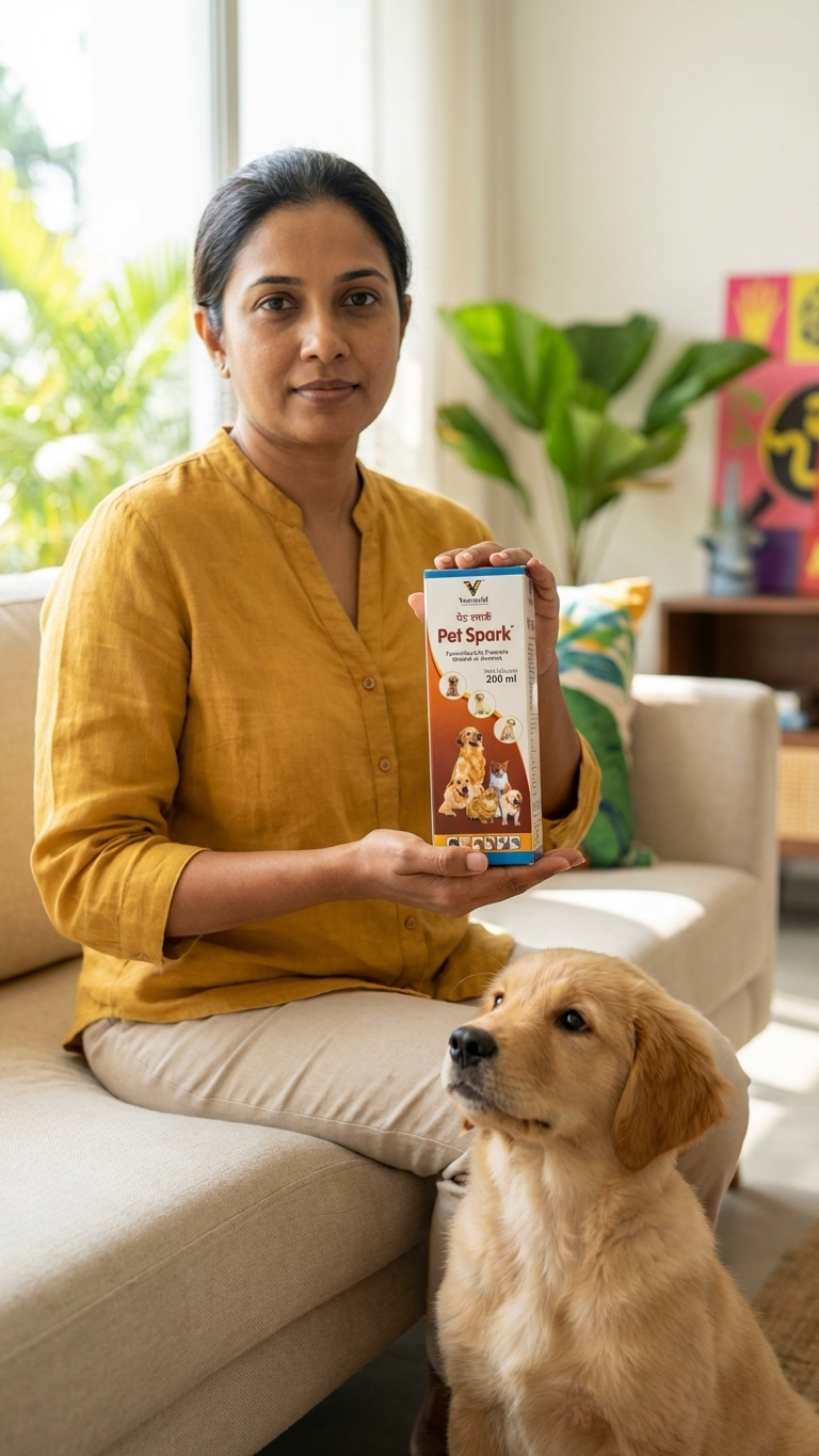 Venworld Pet Spark Multivitamin Syrup for Dogs & Cats - 200ml