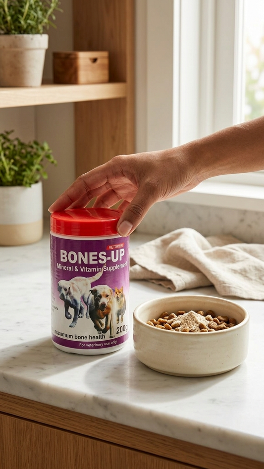 Vetgrow Bones-Up Mineral & Vitamin Supplement for Dogs & Cats