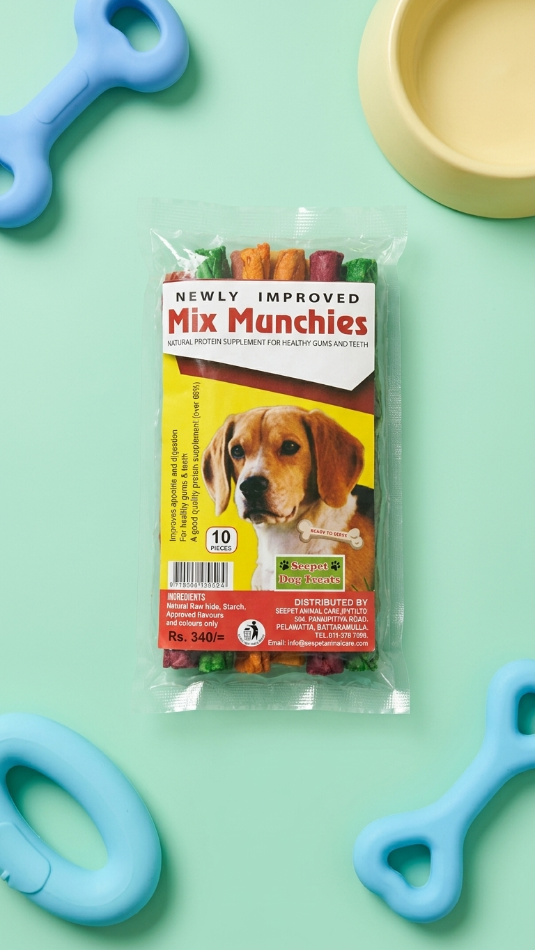 Seepet Mix Munchies Dog Treats - 10 Pieces