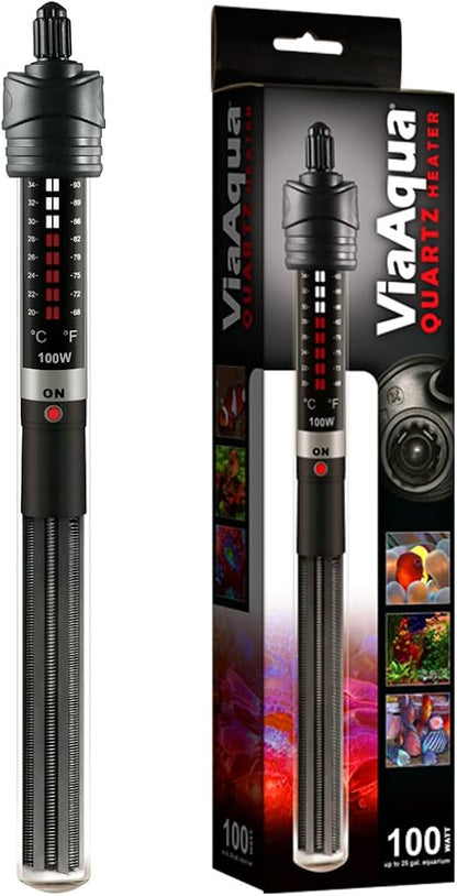 Aqua Spring HX-906 Submersible Glass Aquarium Heater - 100W