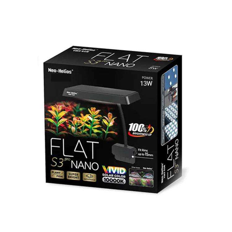 Neo Helios S3 Nano LED Aquarium Light - High-Output Planted Tank Light