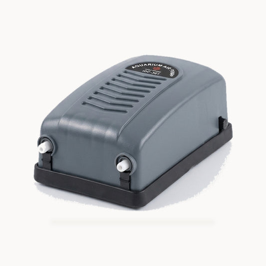Aqua Spring AP-203 Single Outlet Aquarium Air Pump - High-Efficiency Oxygenator – standardized square product image