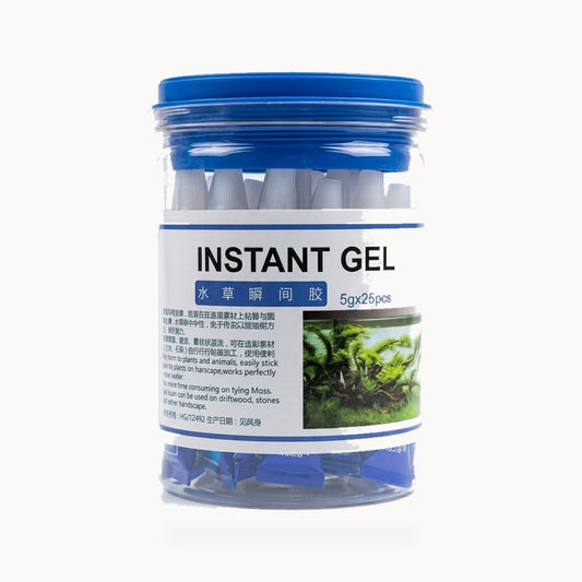 Aquarium Instant Gel Plant Glue - Cyanoacrylate Adhesive for Aquascaping - 1pc – standardized square product image