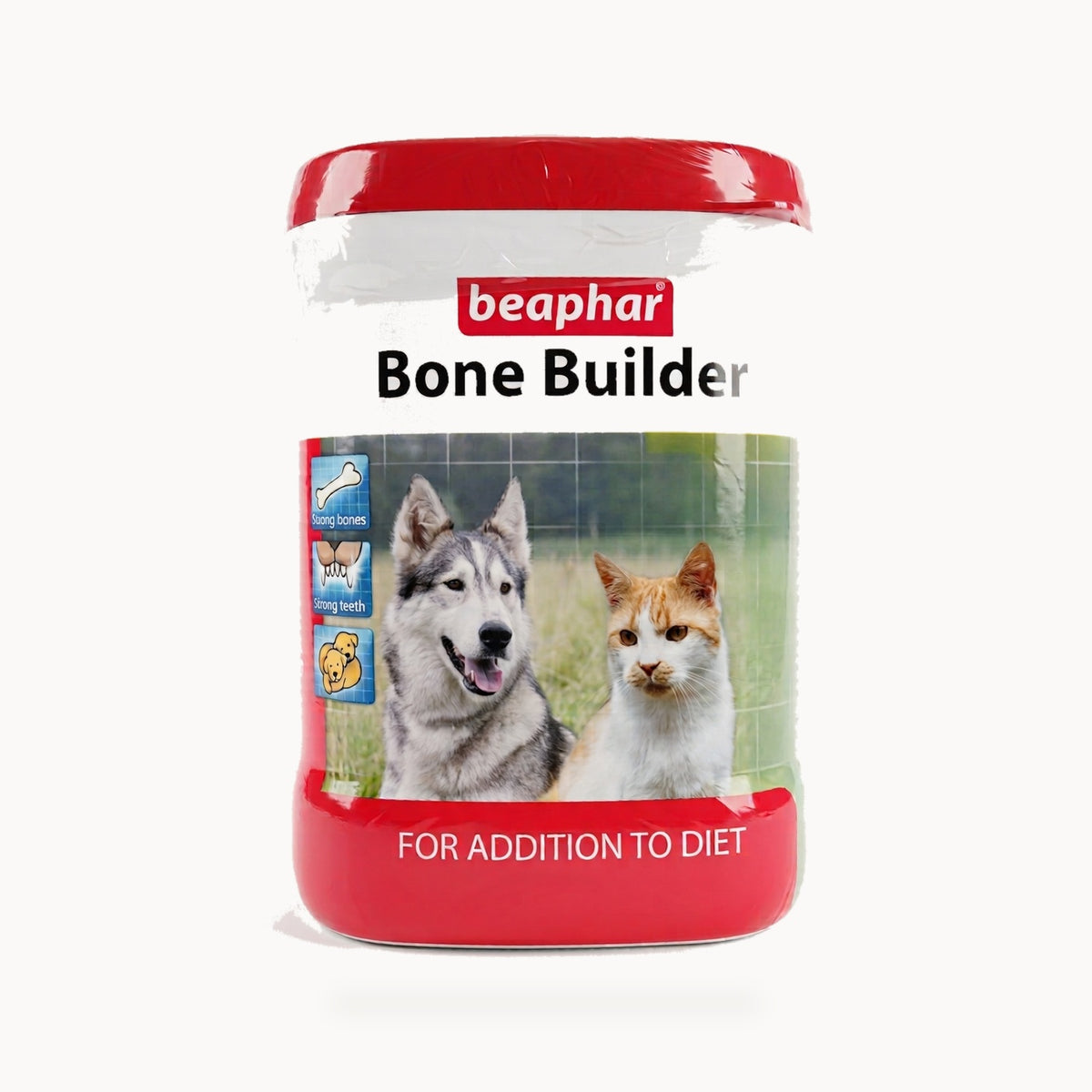 Beaphar Bone Builder Calcium Powder for Dogs & Cats - 500g – standardized square product image