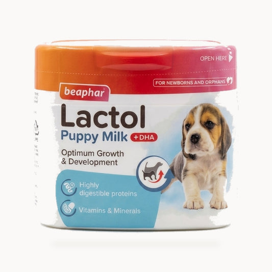 Beaphar Lactol Puppy Milk - Complete Milk Replacer - 250g – standardized square product image