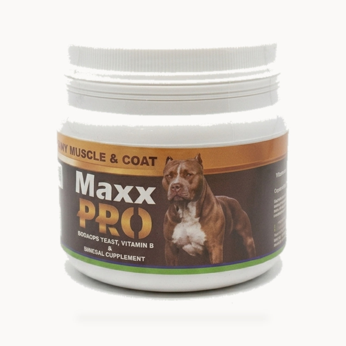 Green-Vet Maxx Pro Muscle & Coat Supplement for Dogs & Cats - 250 Tablets – standardized square product image