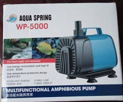 Aqua Spring WP-5000 Submersible Water Pump - High-Performance Multi-Purpose Pump