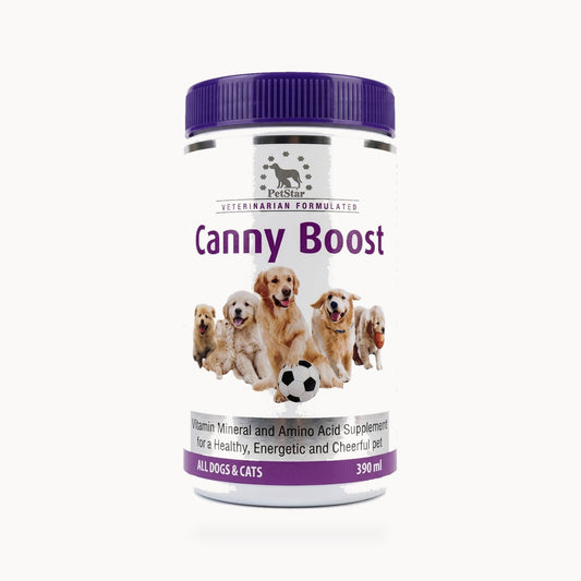 PetStar Canny Boost Mineral and Amino Acid Supplement for Dogs & Cats - 300g – standardized square product image