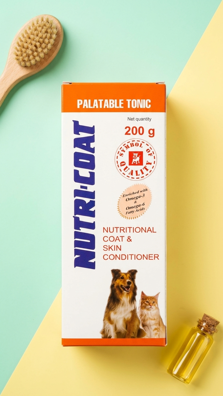 Nutri-Coat Nutritional Coat & Skin Conditioner Palatable Tonic - 200g