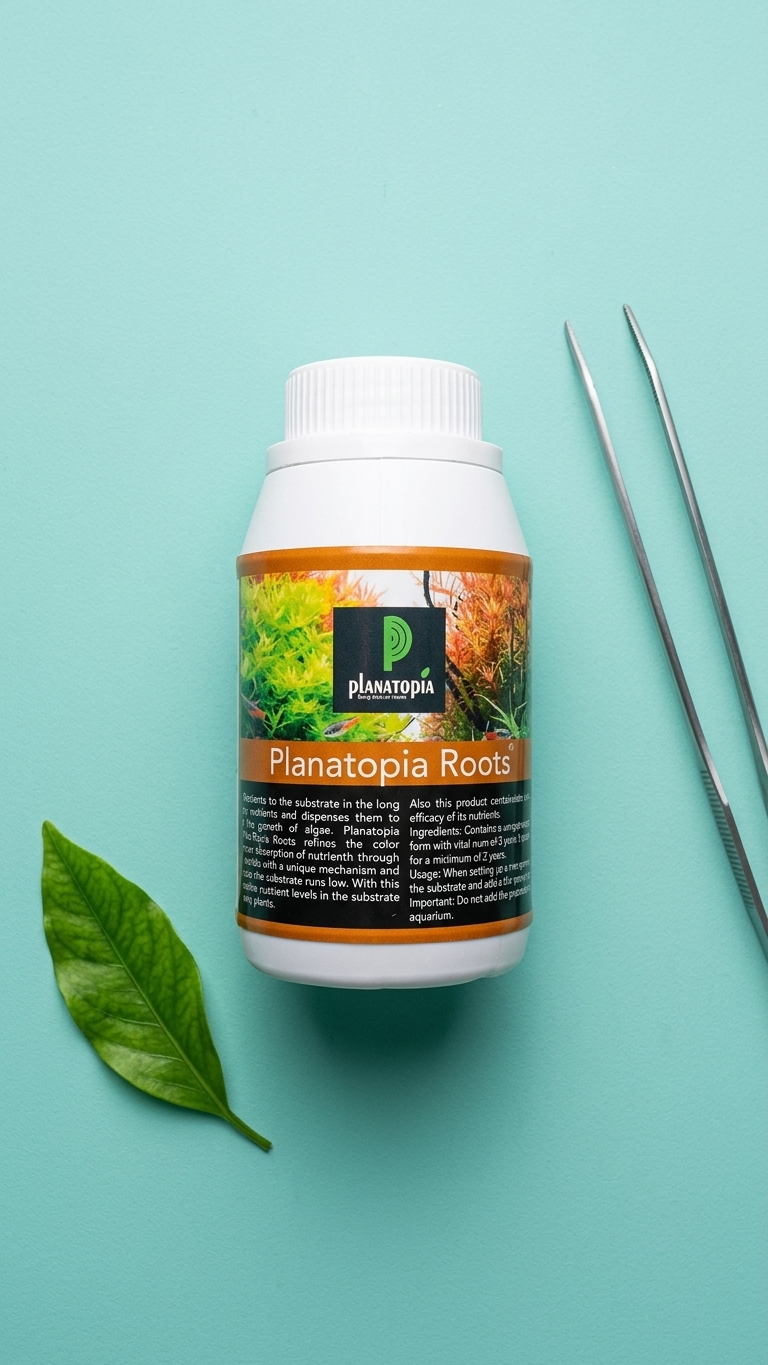 Planatopia Roots Substrate Fertilizer - Long-Lasting Aquarium Plant Root Tabs - 100g
