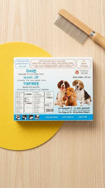 Tixfree Spot-on for Dogs (10 - 20 kg)