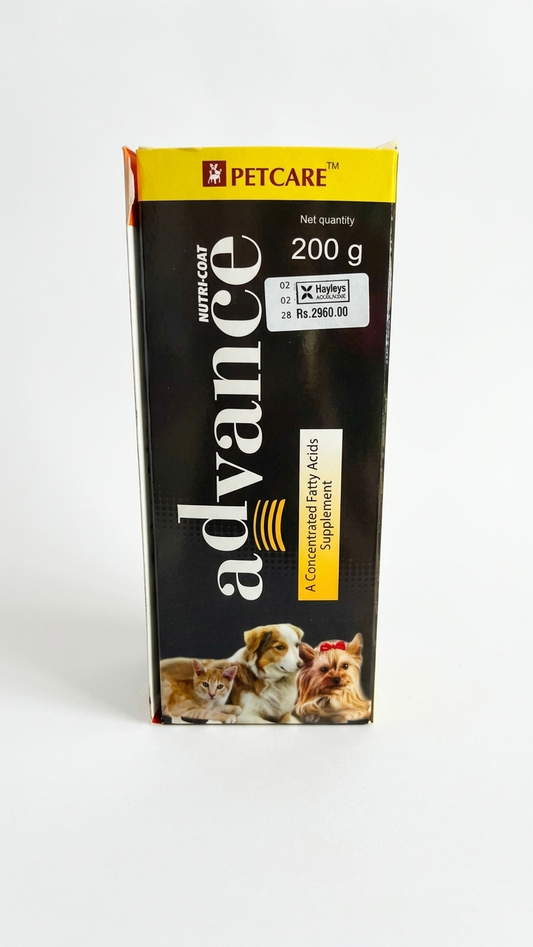 Petcare Nutricoat Advance Concentrated Fatty Acids Supplement - 200g