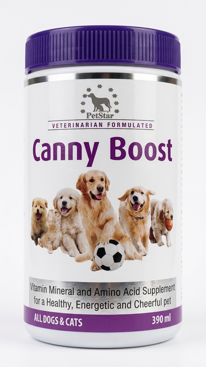 PetStar Canny Boost Mineral and Amino Acid Supplement for Dogs & Cats - 300g