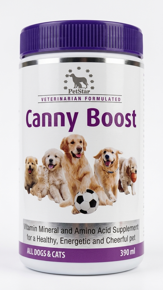 PetStar Canny Boost Mineral and Amino Acid Supplement for Dogs & Cats - 300g
