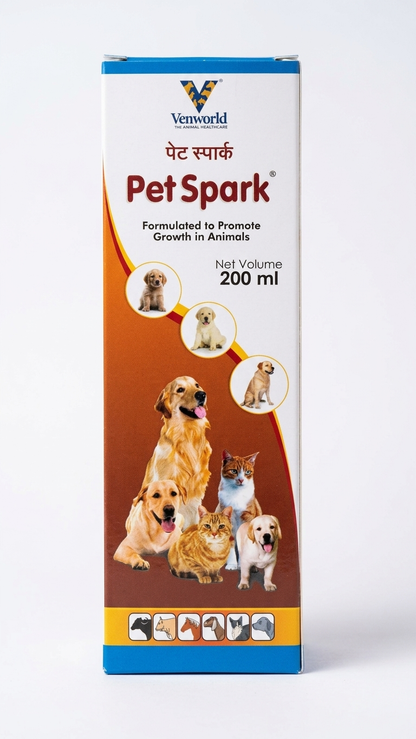 Venworld Pet Spark Multivitamin Syrup for Dogs & Cats - 200ml