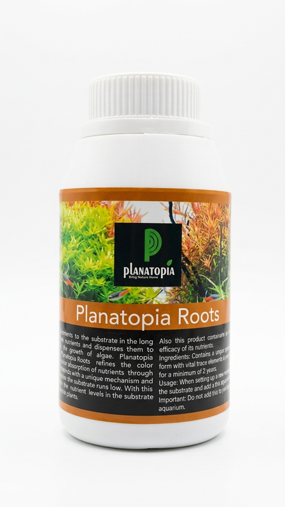 Planatopia Roots Substrate Fertilizer - Long-Lasting Aquarium Plant Root Tabs - 100g