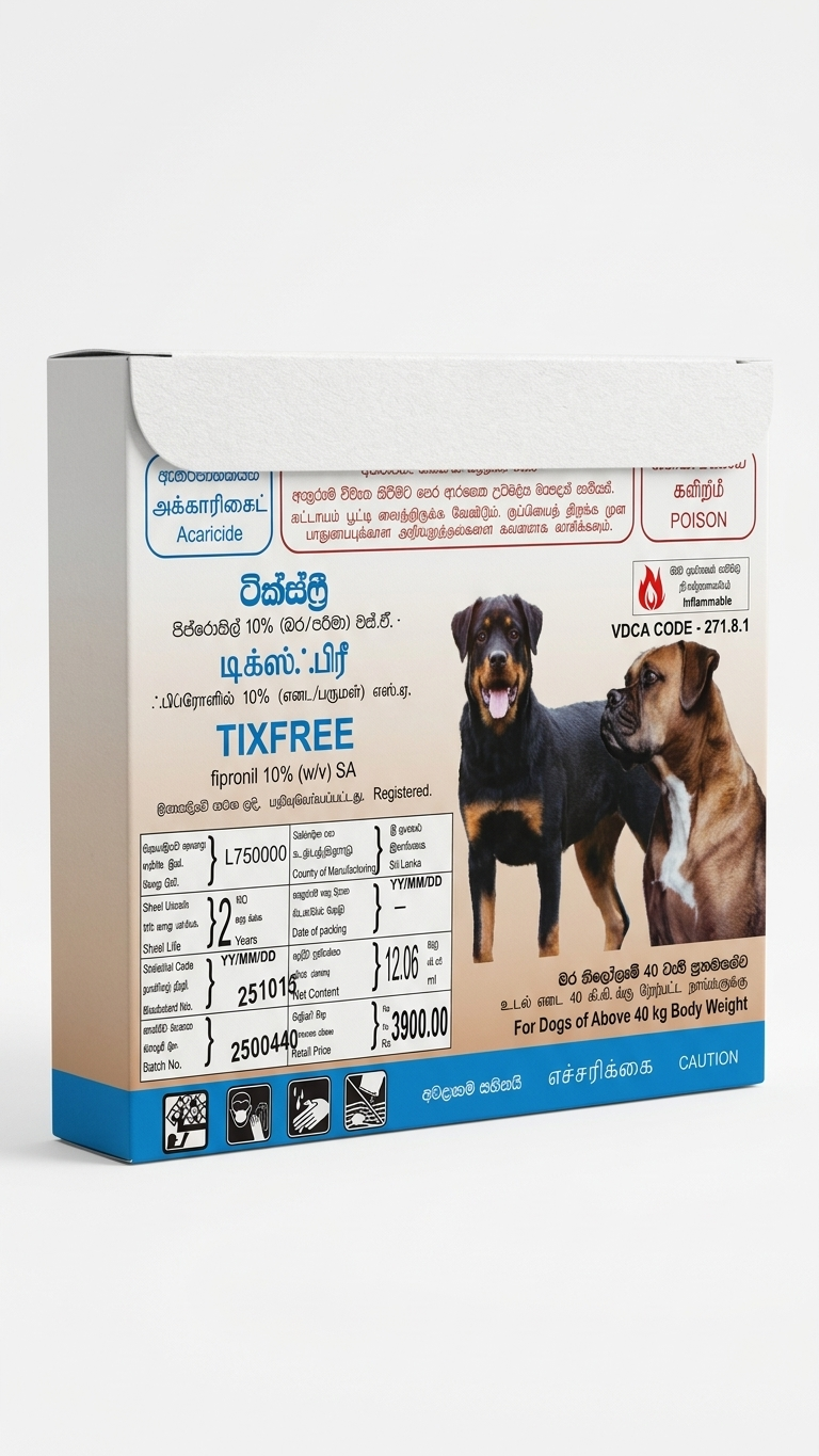 TixFree Spot-On for Dogs (Above 40 kg)