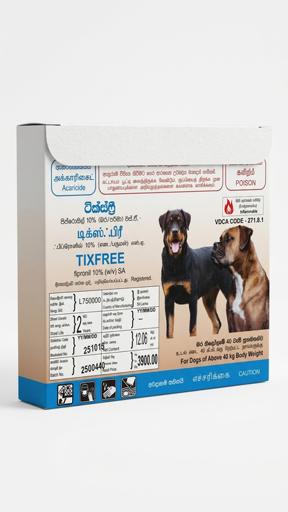 TixFree Spot-On for Dogs (Above 40 kg)