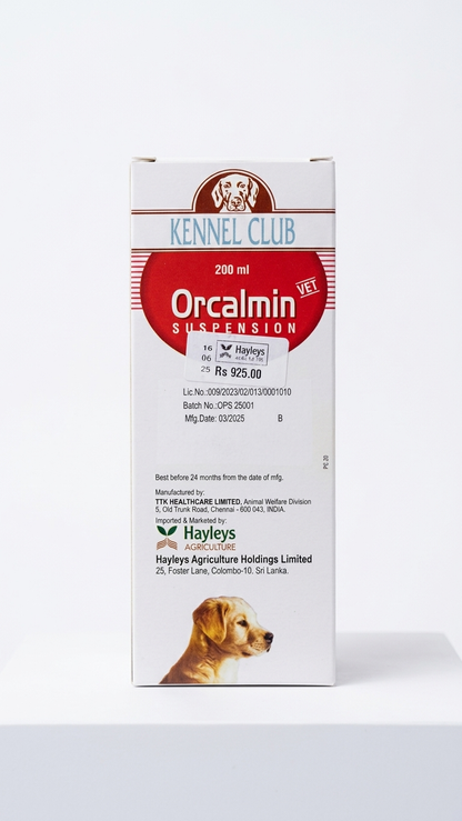 Kennel Club Orcalmin VET Suspension - 200ml