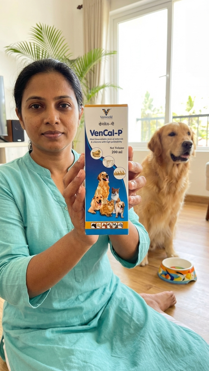 Venworld Vencal-P Calcium & Phosphorus Syrup - 200ml