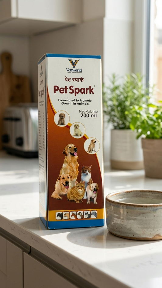 Venworld Pet Spark Multivitamin Syrup for Dogs & Cats - 200ml