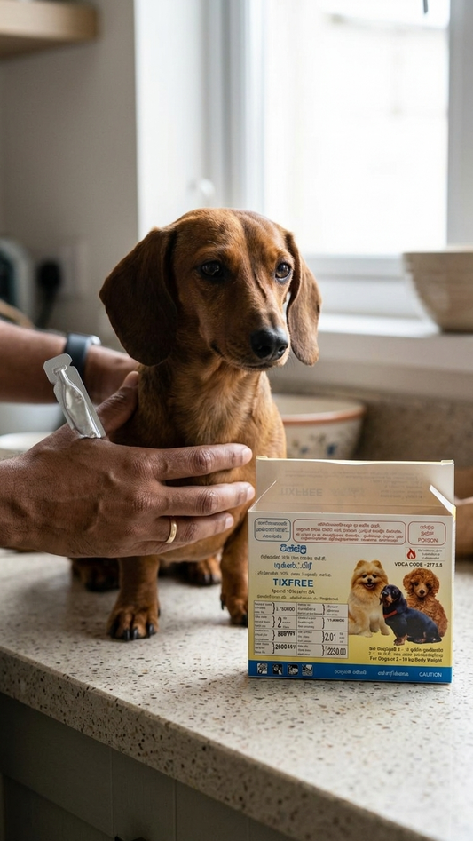 Tixfree Spot-On for Dogs ( 2 – 10kg)