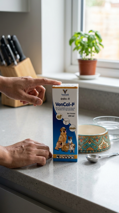 Venworld Vencal-P Calcium & Phosphorus Syrup - 200ml