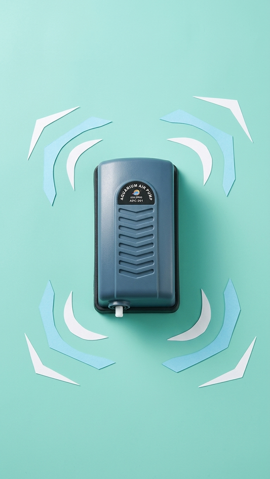 Aqua Spring AP-103 Single Outlet Aquarium Air Pump - Compact & Energy-Efficient Oxygenator