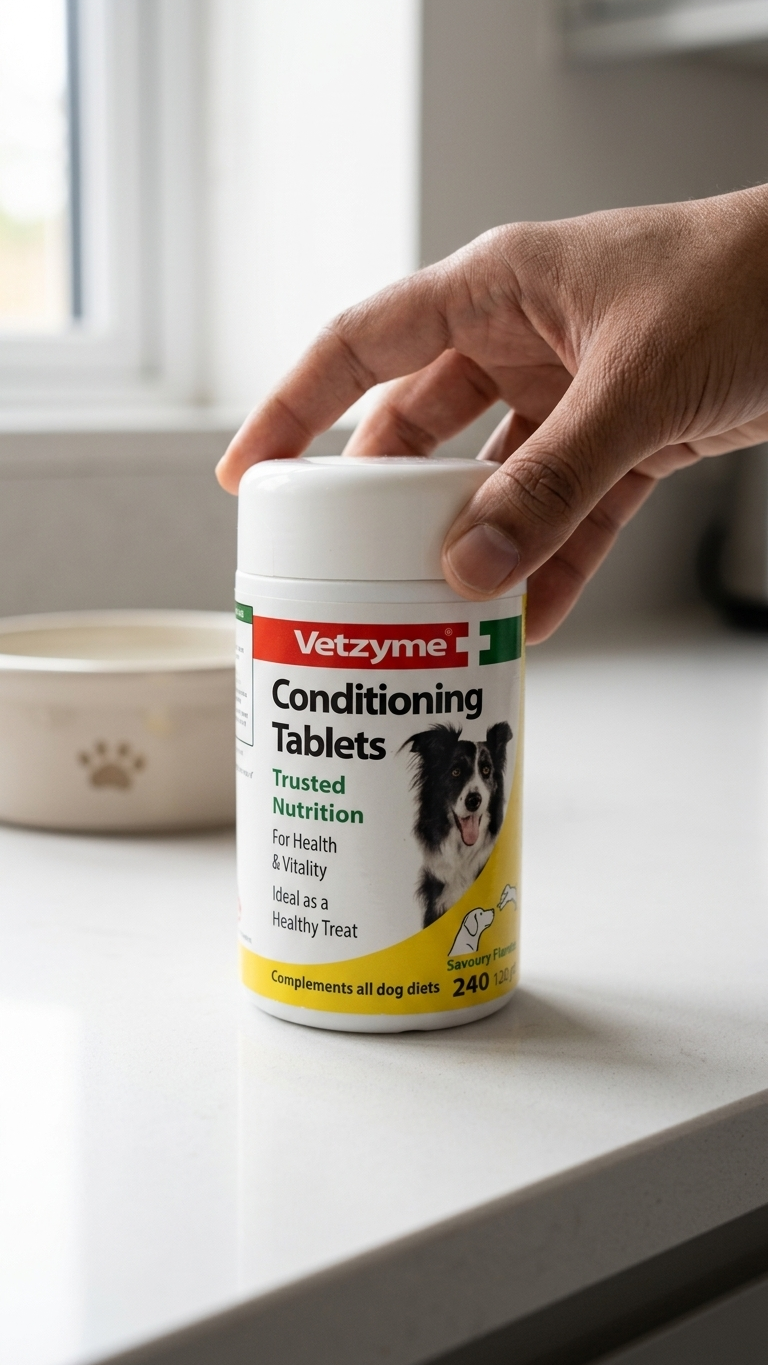 Vetzyme Conditioning Tablets for Dogs & Puppies - 240 Tablets