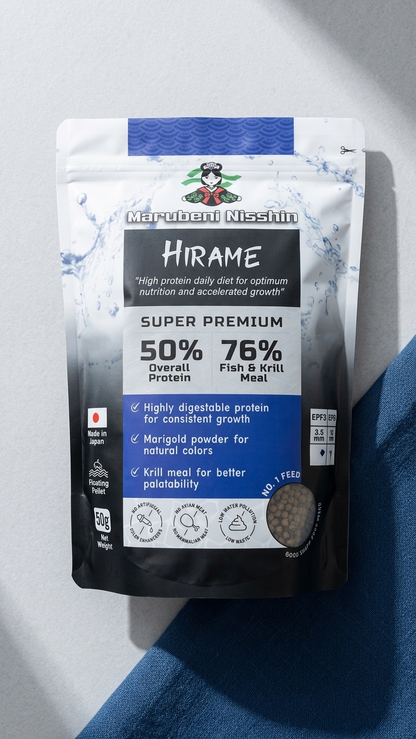 Marubeni Nisshin Hirame Super Premium Fish Feed - 500g