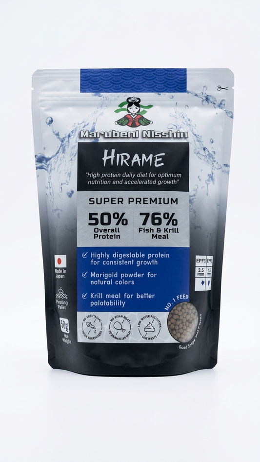 Marubeni Nisshin Hirame Super Premium Fish Feed - 500g