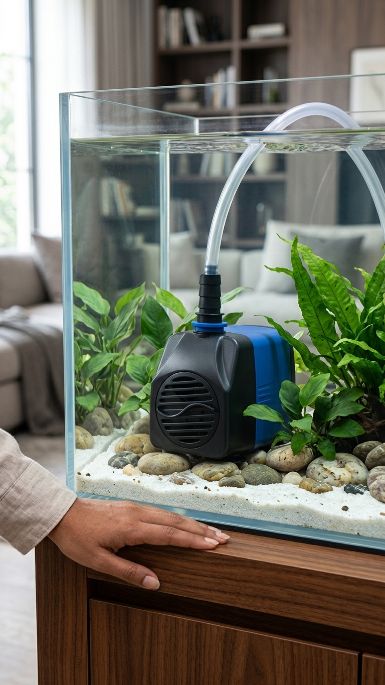 Aqua Spring XX-1000 High-Performance Submersible Water Pump - Multi-Purpose Circulation Pump