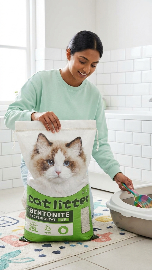 Bentonite Bacteriostat Up Cat Litter