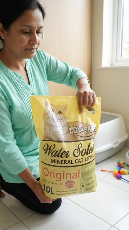 Love Sand Water Soluble Mineral Cat Litter