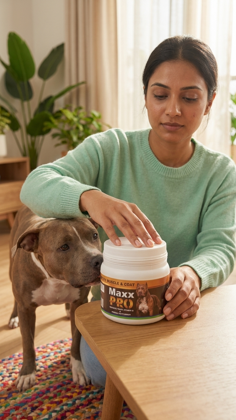 Green-Vet Maxx Pro Muscle & Coat Supplement for Dogs & Cats - 250 Tablets