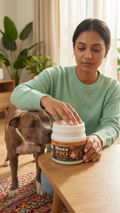 Green-Vet Maxx Pro Muscle & Coat Supplement for Dogs & Cats - 250 Tablets