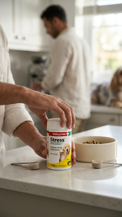 Vetzyme Stress Powder for Dogs & Cats - 150g
