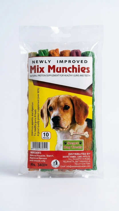 Seepet Mix Munchies Dog Treats - 10 Pieces