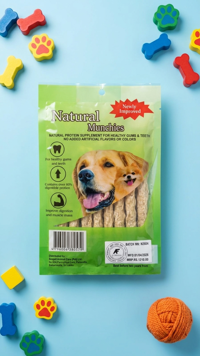 Seepet Newly Improved Natural Munchies Dog Treats