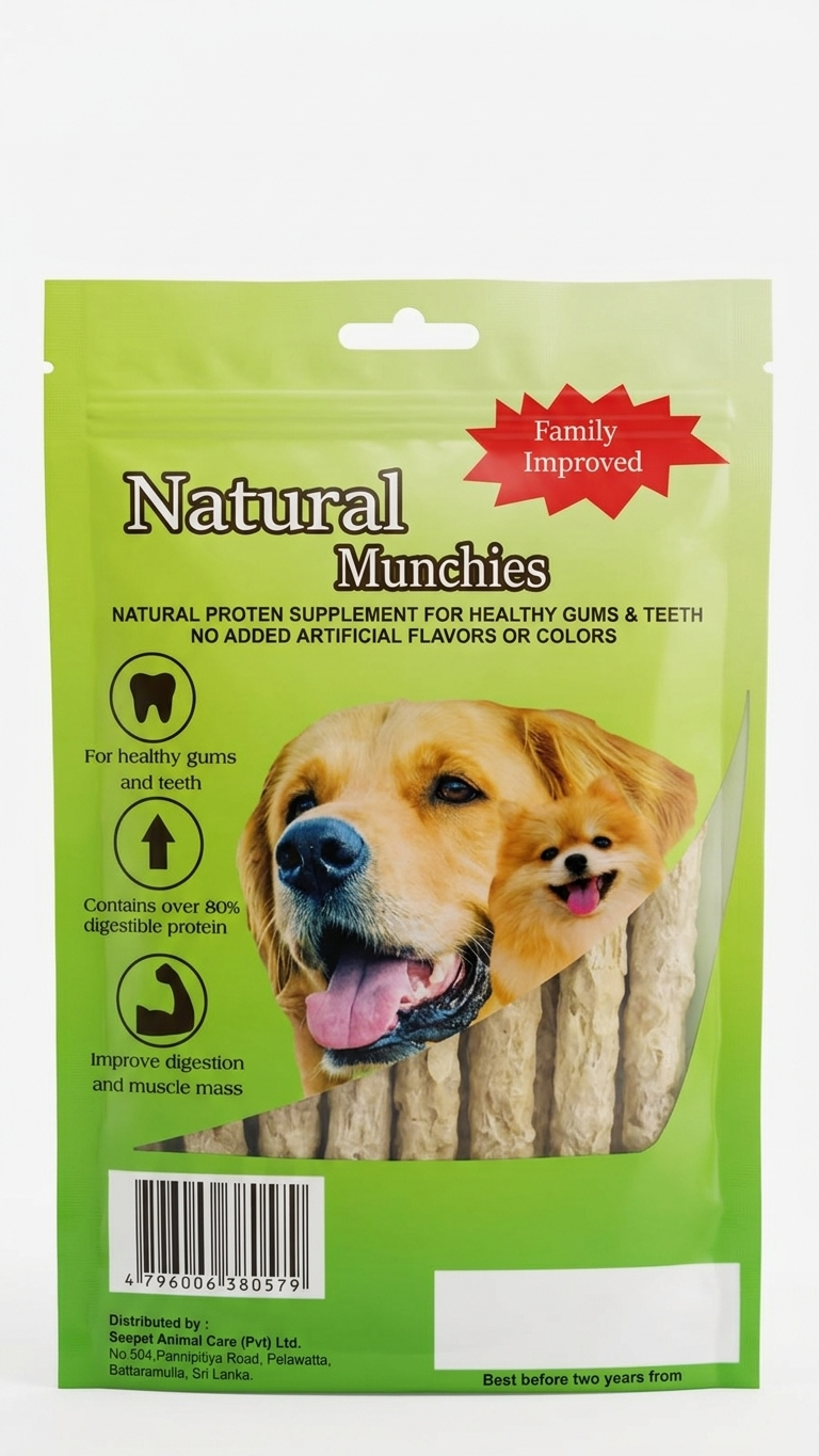 Seepet Newly Improved Natural Munchies Dog Treats