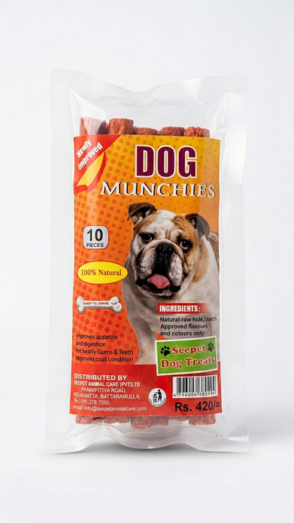 Seepet Newly Improved Mix Munchies Dog Treats - 10 Pieces