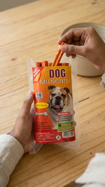 Seepet Newly Improved Mix Munchies Dog Treats - 10 Pieces