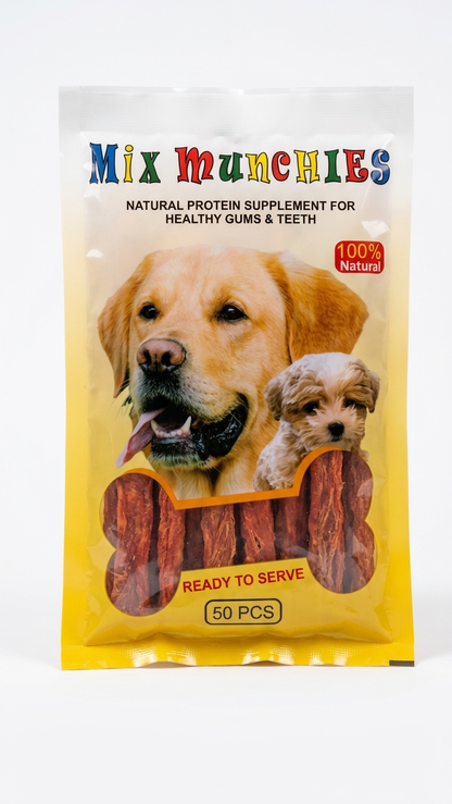 Seepet Mix Munchies Dog Treats Value Pack - 50 Pieces