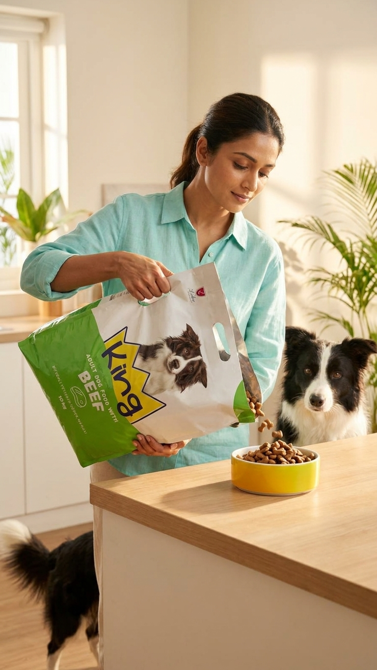 King Adult Dog Food with Beef - 10 kg