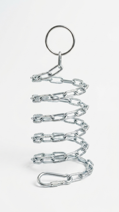 Heavy-Duty Metal Chain Dog Leash & Tie-Out Chain - 5.5 ft
