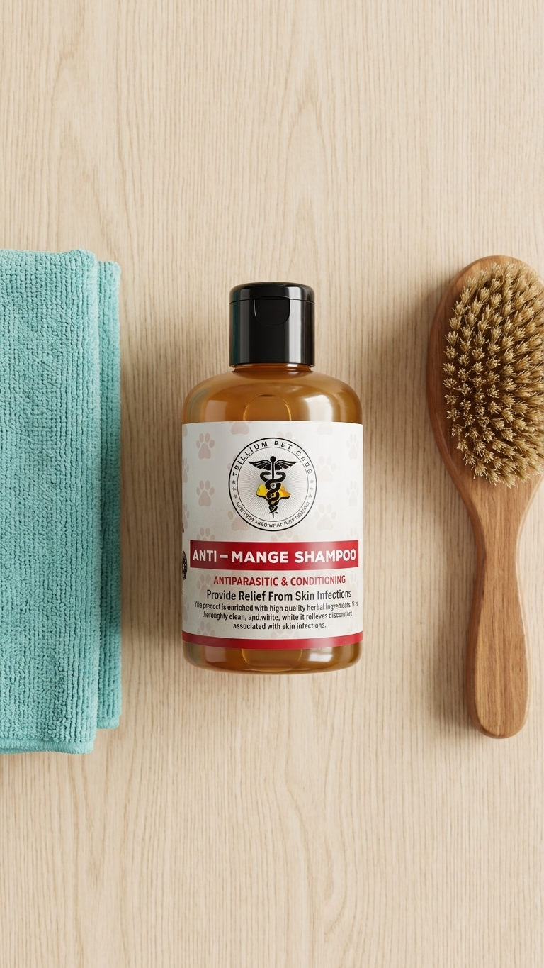 Trillium Anti-Mange Pet Shampoo - 200ml