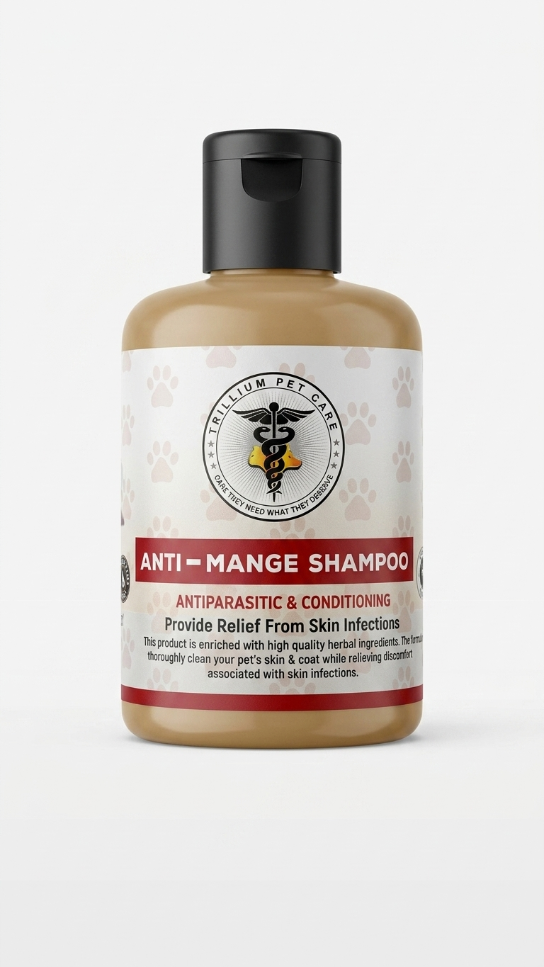 Trillium Anti-Mange Pet Shampoo - 200ml
