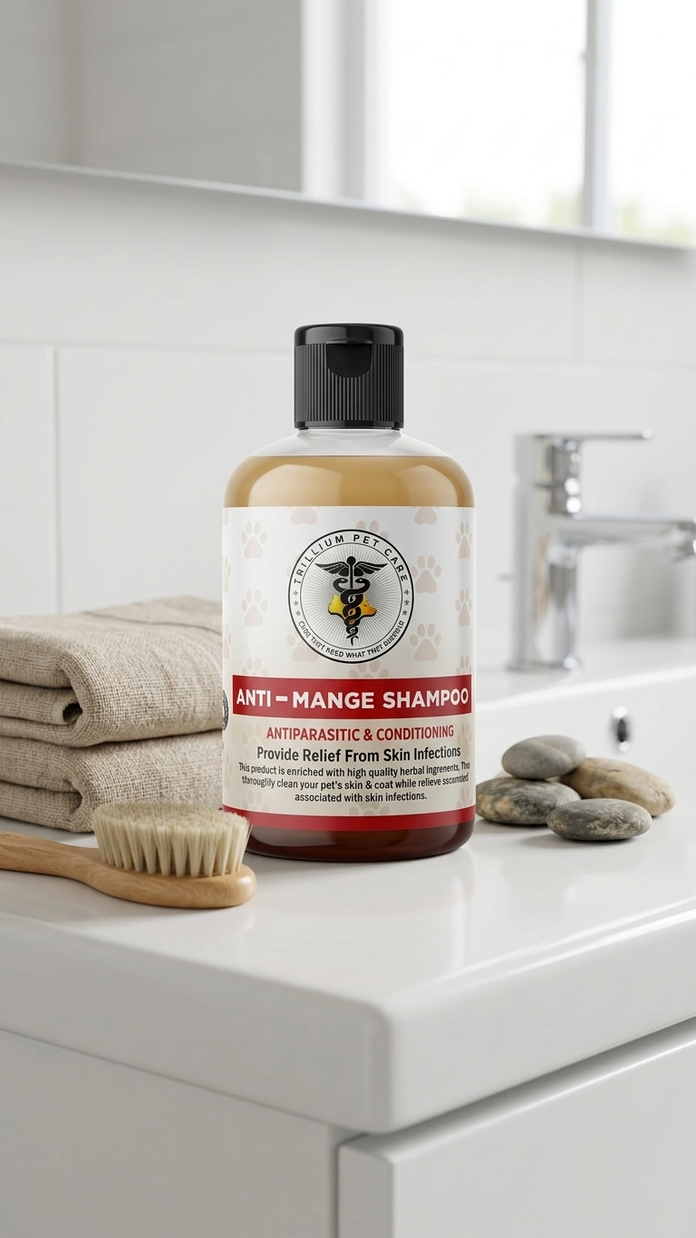 Trillium Anti-Mange Pet Shampoo - 200ml